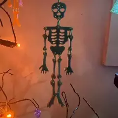 Molde Silicona Esqueleto Calavera Ideal Llavero, Resina - tienda online