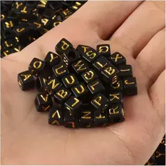 Cuencas De Letras Plasticas Para Pulseras, Collares, Bijou, Etc. en internet
