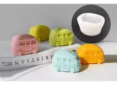Molde Silicona Mini Van Combi Velas, Resina, Yeso, Jabones en internet