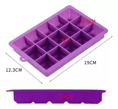 Molde Silicona Para Hielo Resina, Jabones, Yeso, Cemento - comprar online