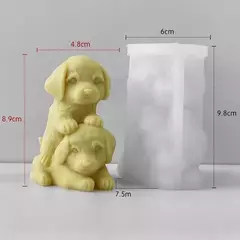 Molde Silicona Perro 3d Velas Jabones Resina Yeso en internet