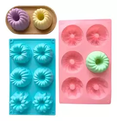 Molde Silicona Donas Ideal Jabones, Repostería, Horno