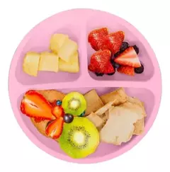 Juego De Vajilla Silicona Para Bebe Con 3 Piezas