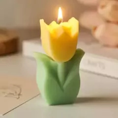 Molde De Silicona Flor con Tallo y Hojas en internet