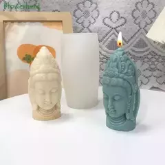Molde De Silicona Estatua Buda Especial Para Velas - tienda online