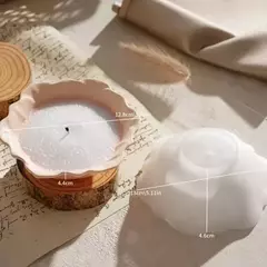 Molde De Silicona Cuenco Porta Vela, Suculentas, Resina - comprar online