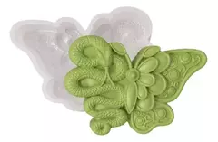 Molde Silicona Mariposa Con Serpiente Velas, Resina, Yeso - comprar online