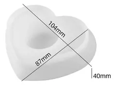 Molde Silicona Porta Vela Para Resina, Yeso - comprar online