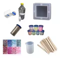 Kit Completo Principiantes Y Emprendedores Cenicero Cuadrado