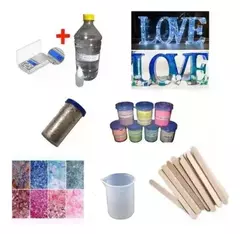 Kit Completo Principiantes Y Emprendedores Letrero Love