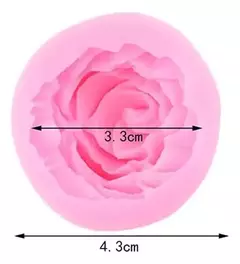 Molde De Silicona Rosa Especial Jabones, Velas, Resina, Etc - comprar online