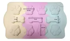 Molde De Silicona Huellas Mas Huesos Especial Para Jabones en internet