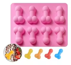 Molde Silicona Pene Ideal Despedidas, Jabones, Chocolate - comprar online