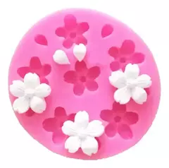Molde De Silicona Flores Resina, Porcelana, Etc en internet
