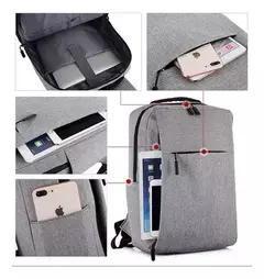 Imagen de Mochila Urbana Porta Notebook Usb Reforzada