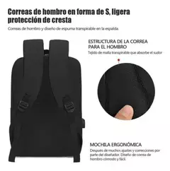 Mochila Urbana Porta Notebook Usb Reforzada en internet