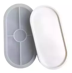 Molde De Silicona Bandeja Ovalada 24cmx12cm - comprar online
