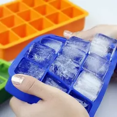 Molde Silicona Para Hielo Resina, Jabones, Yeso, Cemento - tienda online