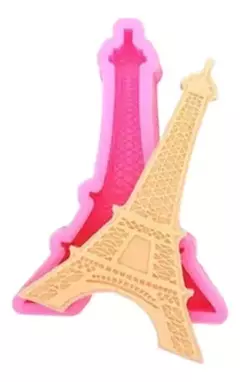 Molde Silicona Torre Eiffel Ideal Para Velas, Resina, Etc.