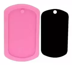 Molde De Silicona Identificado Rectangular