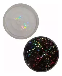 Molde De Silicona Posa Vaso Holografico Redondo