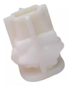 Molde Silicona Maceta Con Rosas Velas, Resina, Yeso, Etc