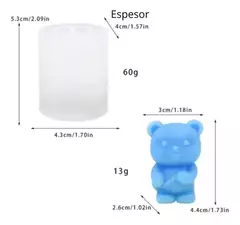 Molde Silicona Oso Especial Para Jabón, Resina, Etc. en internet