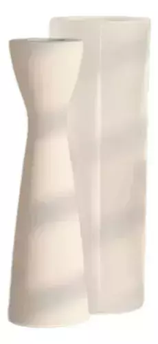Molde Silicona Candelabro Chico Yeso Resina - comprar online