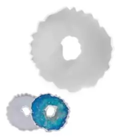 Molde De Silicona Posa Vaso Rustico - comprar online