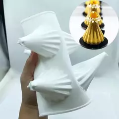 Molde De Silicona Pinos X8 Ideal Velas, Resina, Etc. en internet