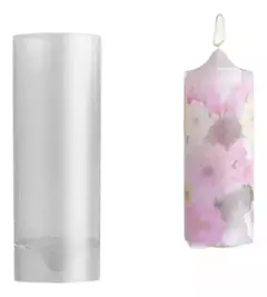 Moldes Acrílicos Cilindro Liso Ideal Para Velas