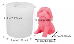 Molde Silicona Perro Cachorrito Ideal Velas, Resina, Yeso en internet