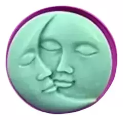 Molde De silicona Sol y Luna Individual