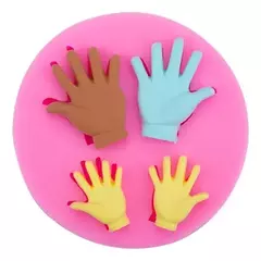 Molde Silicona Manos Ideal Porcelana Fria, Fondant, Resina en internet