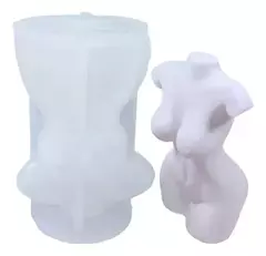 Molde Silicona Torso Mujer Especial Velas, Jabón, Yeso - comprar online