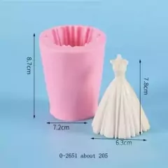 Molde De Silicona Vestido De Novia en internet