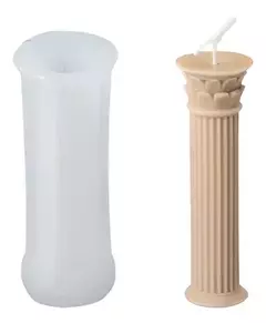Molde Silicona - Columna Griega Dorico Antigua Grecia Griego
