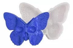 Molde Silicona Mariposa Con Calavera Velas, Jabón, Yeso