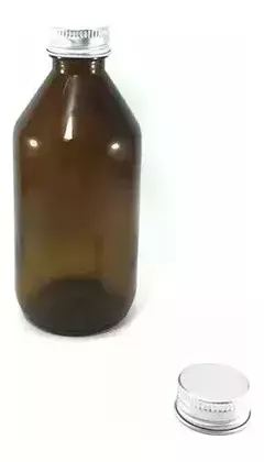 Envase de vidrio Ambar 250cc x unidad - comprar online