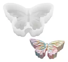 Molde Silicona Mariposa Labrada Jabones, Velas, Yeso