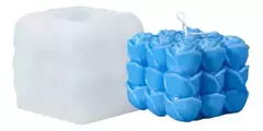 Molde Silicona Cubo De Rosas Ideal Velas, Jabones, Etc. - comprar online