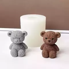 Molde De Silicona Oso Peluche 3d Ideal Velas, Jabones, Yeso en internet
