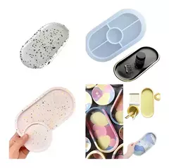 Molde De Silicona Bandeja Ovalada 24cmx12cm - Lua Distribuidora