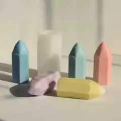 Molde Silicona Lápiz Resina, Yeso Velas Jabón Cemento Resina Agregar a favoritos - Lua Distribuidora