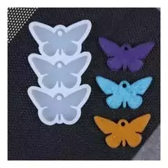 Molde De Silicona Mariposas Especial Dijes, Aros, Resina - comprar online