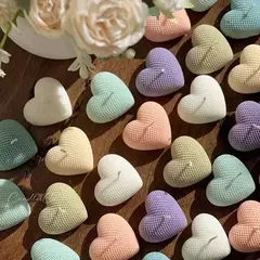 Molde De Silicona Corazón Panal Vela, Jabon - Lua Distribuidora
