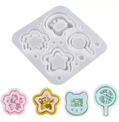 Molde De Silicona Formas Pop