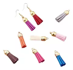 Flecos De Gamuza Con Capuchon Borlas Para Bijou Llaveros - comprar online