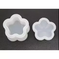 Molde silicona Alhajero Flor (con tapa)