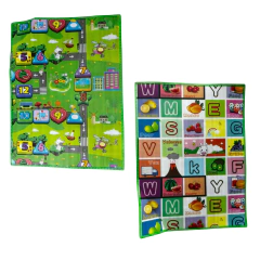 Alfombra Infantil Antigolpes Doble Faz Acolchada Piso Bebes